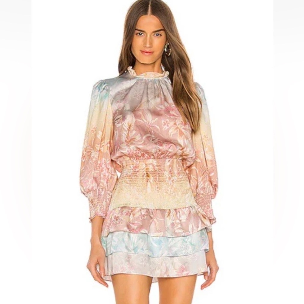 Amanda Uprichard Multicolor Floral Dress